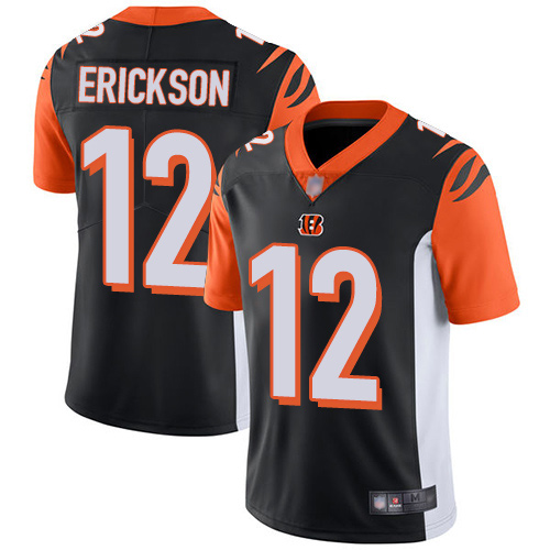 Cincinnati Bengals Limited Black Men Alex Erickson Home Jersey NFL Footballl #12 Vapor Untouchable->cincinnati bengals->NFL Jersey